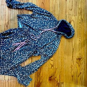 Kittenish leopard matching Hoodie and joggers